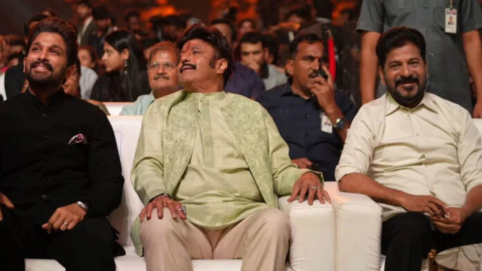 Gaddar film awards | అట్ట‌హాసంగా గ‌ద్ద‌ర్ అవార్డుల వేడుక‌.. ఒకే ఫ్రేమ్‌లో సీఎం రేవంత్ రెడ్డి, బాలకృష్ణ, అల్లు అర్జున్