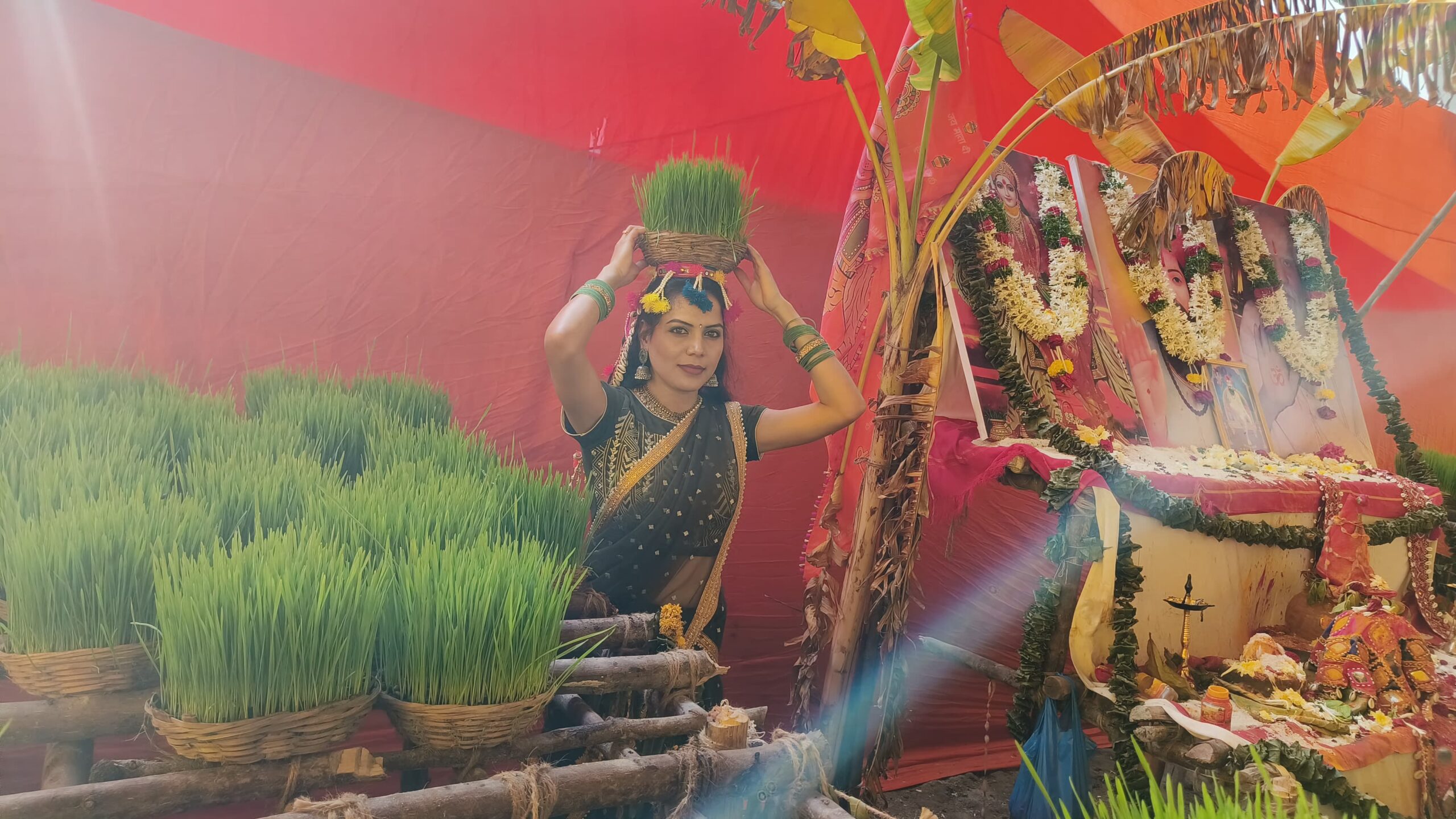 Teej festival | పుడమి తల్లి బానిలో మురిసిన చెలికత్తెలు.. అంబరాన్నంటిన తీజ్ సంబరం.. సందడి చేసిన బంజారాలు