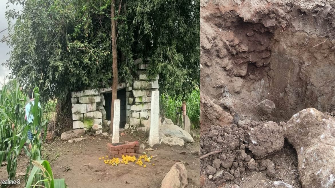 hidden treasures | పురాతన బసవేశ్వర ఆలయంలో గుప్తనిధుల కోసం తవ్వకాలు..!