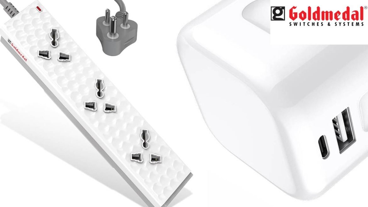 Gold Medal | గోల్డ్‌మెడల్ కొత్త పవర్ సొల్యూషన్స్.. 'నింజా' పవర్ స్ట్రిప్, యూఎస్‌బీ ఛార్జర్ రిలీజ్​