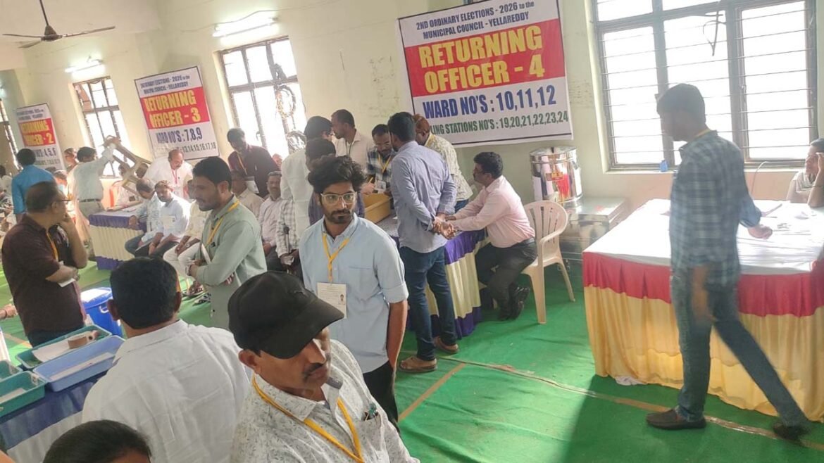 Yellareddy Municipal Vote Counting