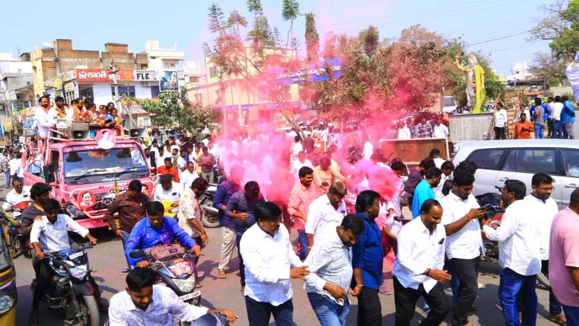 BRS Rally in Kamareddy