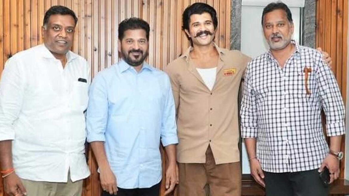 Vijay Devarakonda met Revanth Reddy
